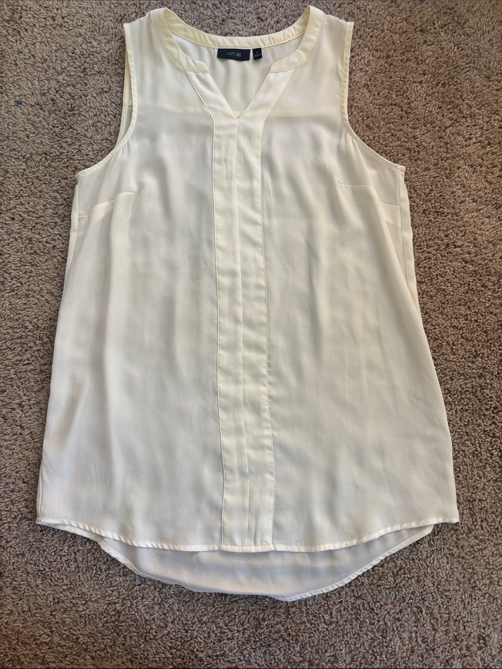 White tank top